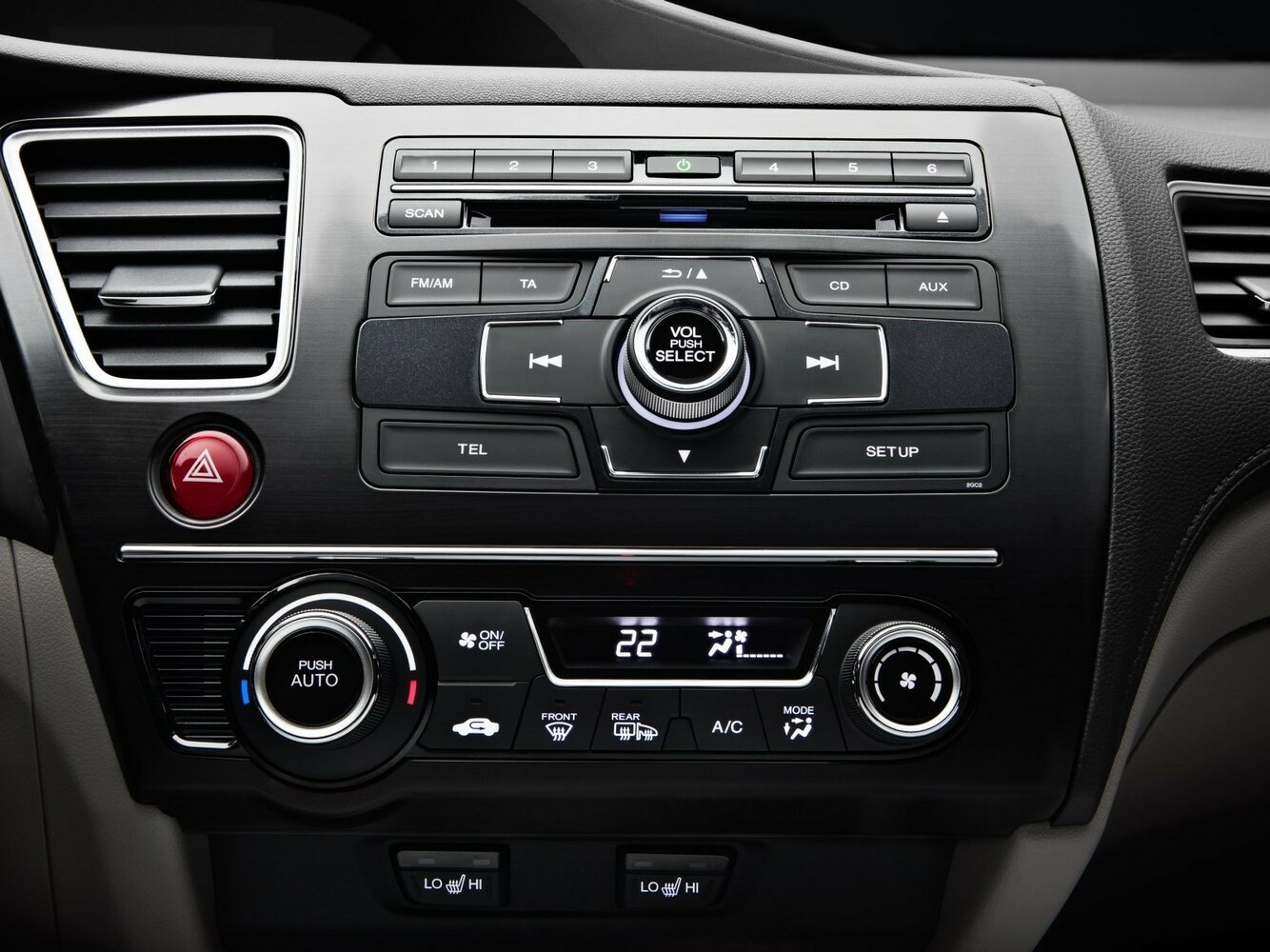 Honda Civic IX Рестайлинг, 2014, фото 4