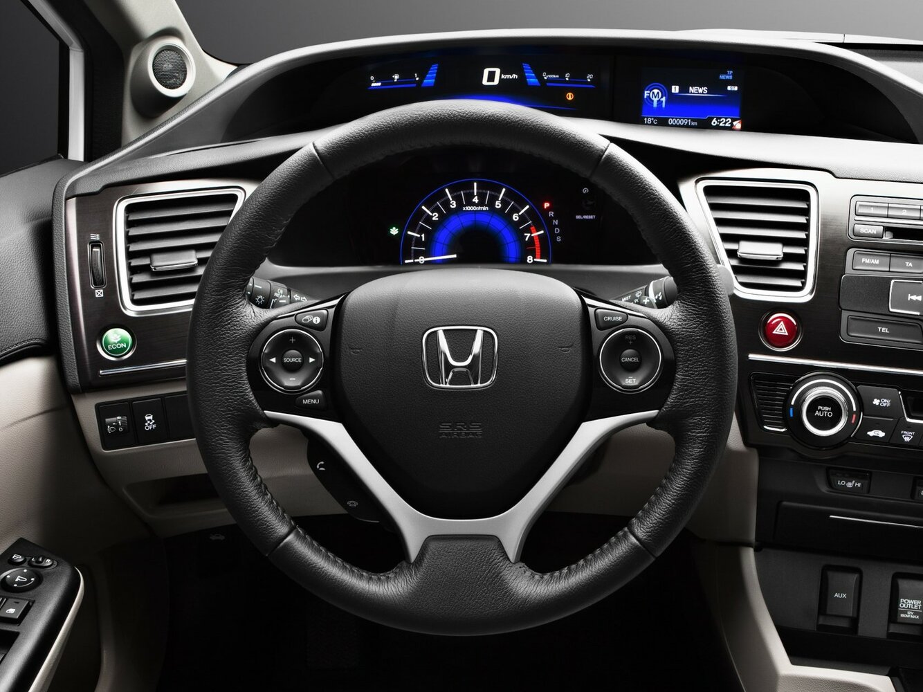 Honda Civic IX Рестайлинг, 2014, фото 5