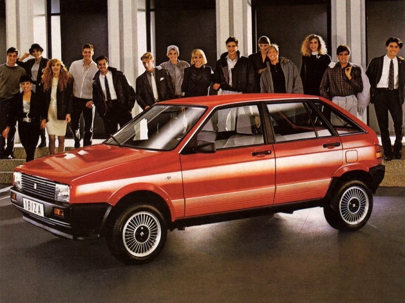 SEAT Ibiza I, 1986, фото 4