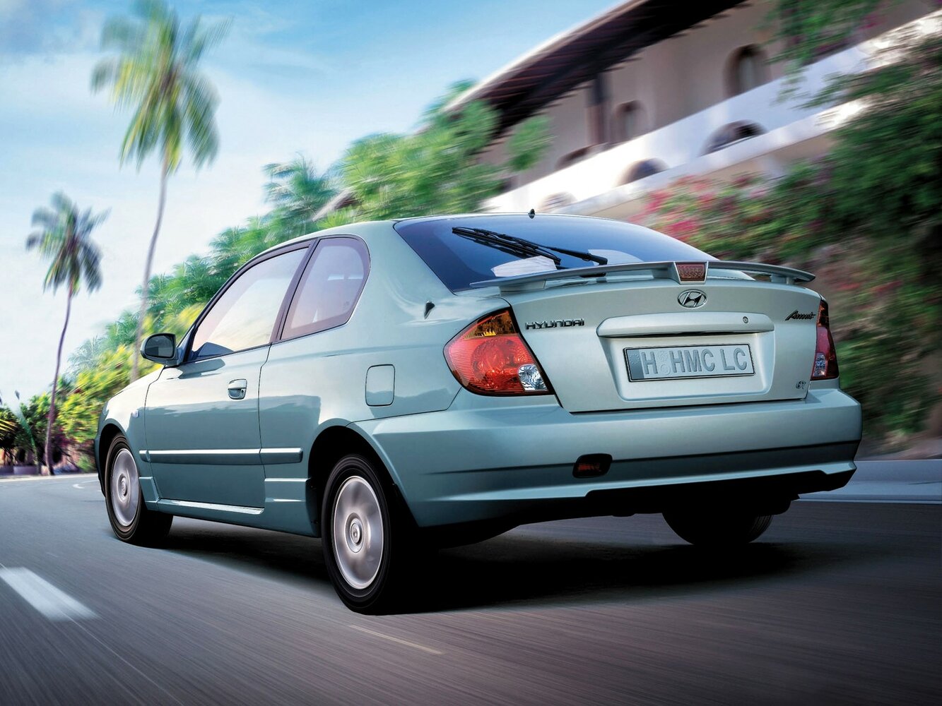 Hyundai Accent II Рестайлинг, 2002, фото 3