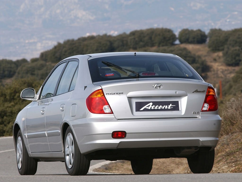 Hyundai Accent II Рестайлинг, 2003, фото 6