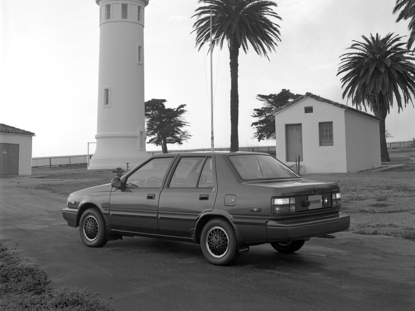 Hyundai Pony X1, 1989, фото 2