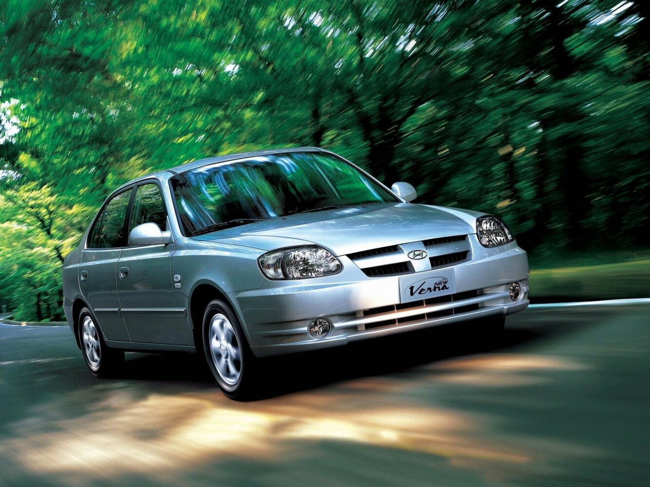 Hyundai Verna I Рестайлинг, 2004, фото 2