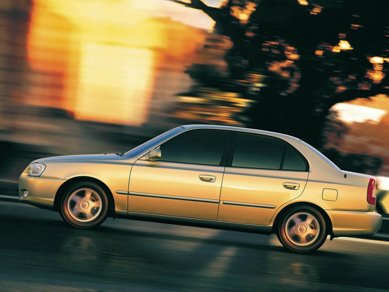 Hyundai Accent II, 2001, фото 4