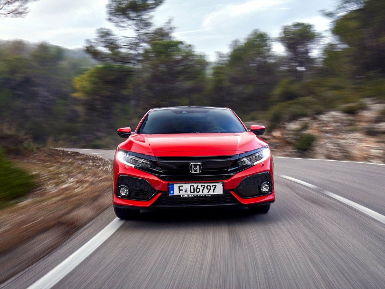 Honda Civic X, 2016, фото 6