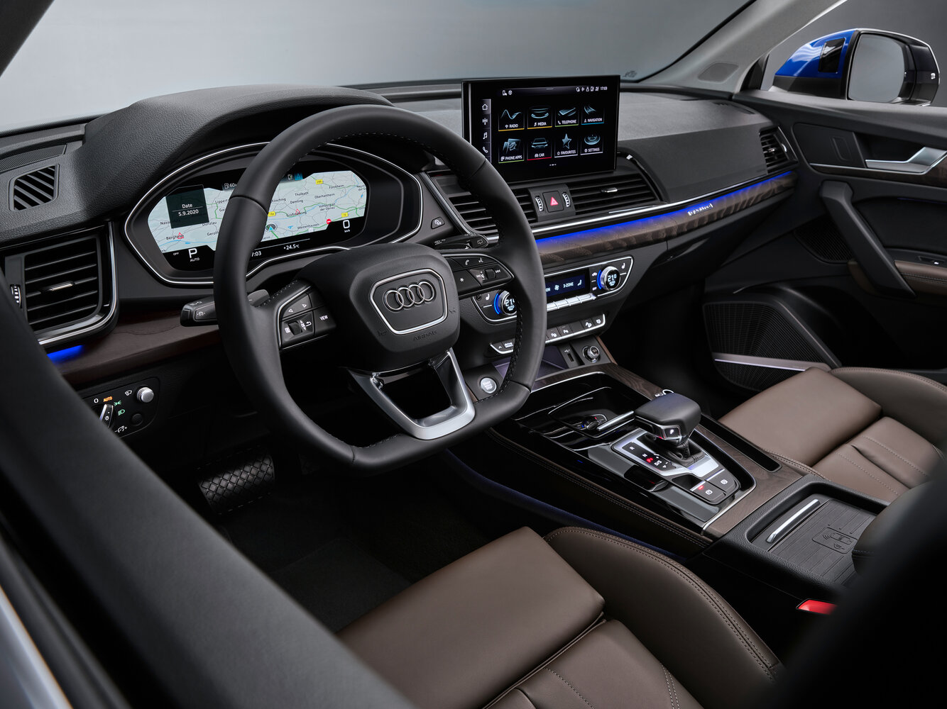 Audi Q5 Sportback I (FY), 2021, фото 2