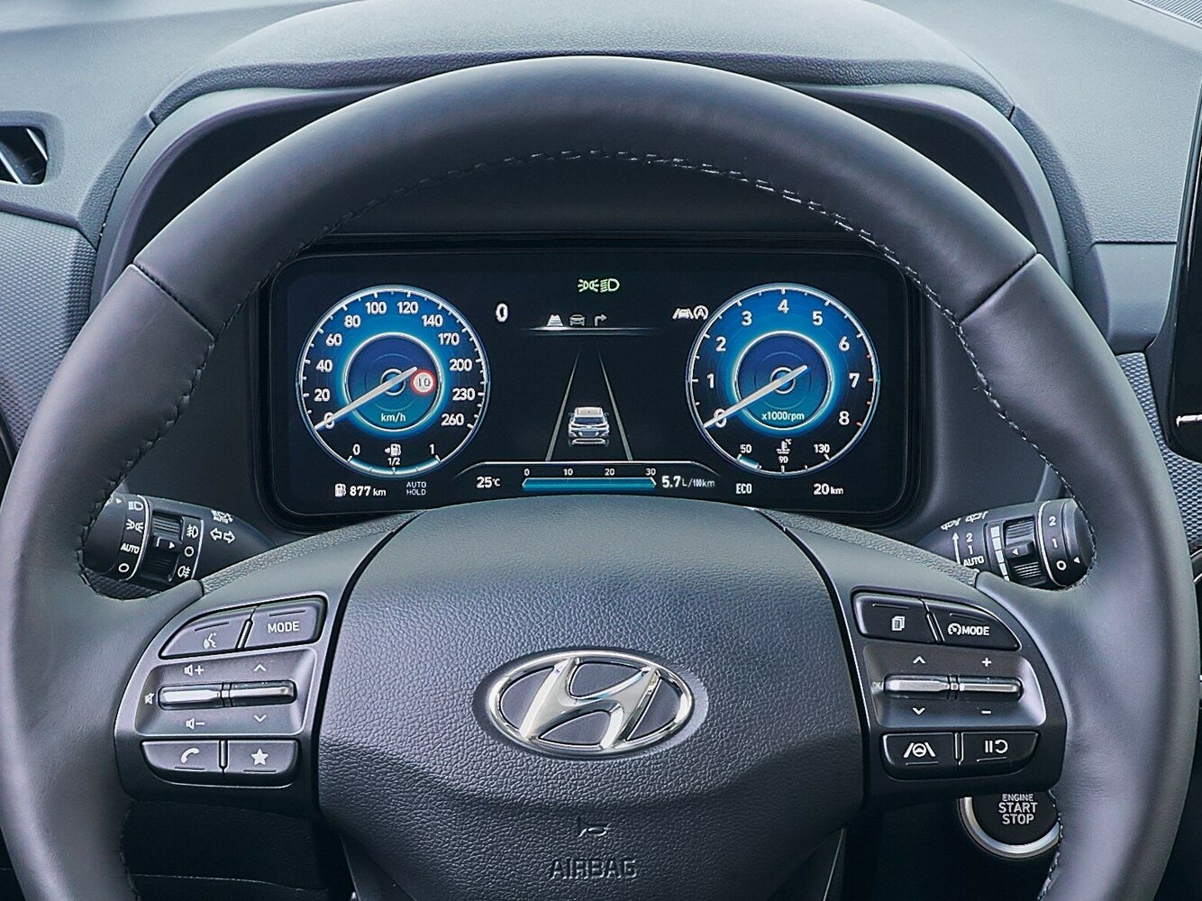 Hyundai Kona I Рестайлинг, 2020, фото 11