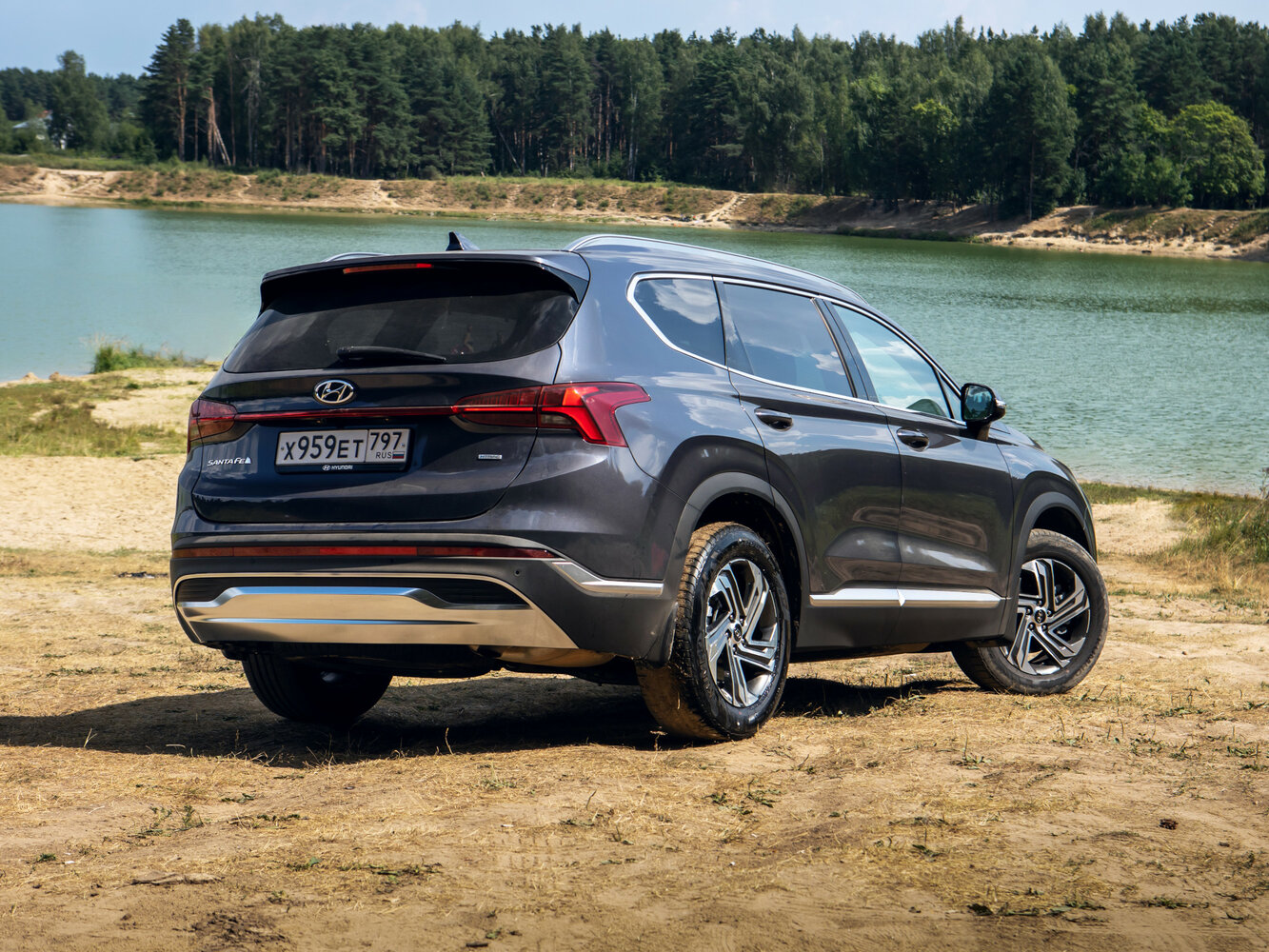 Hyundai Santa Fe IV Рестайлинг, 2021, фото 17