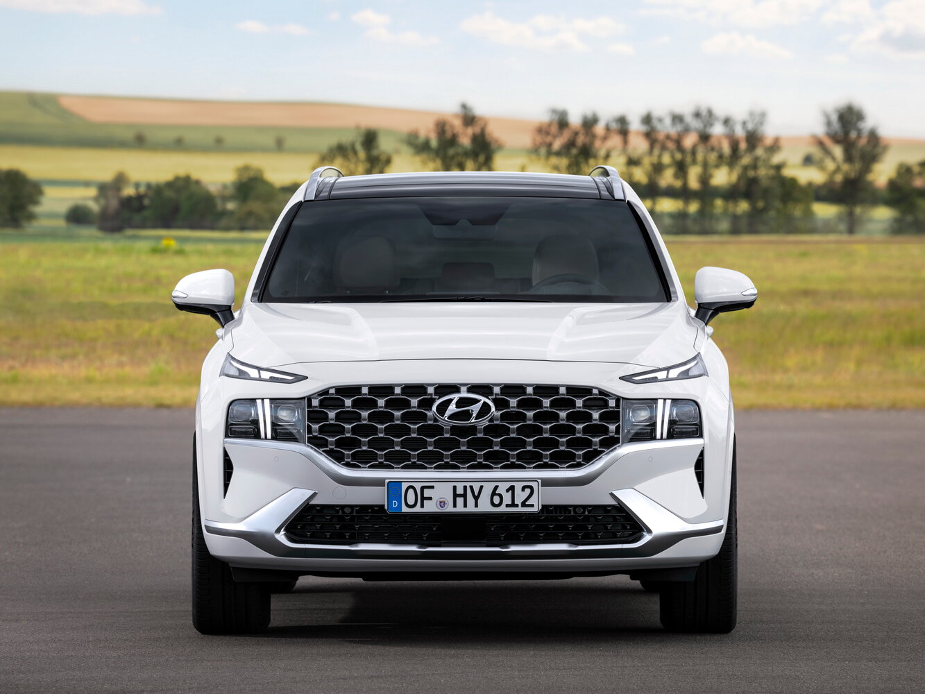 Hyundai Santa Fe IV Рестайлинг, 2021, фото 30