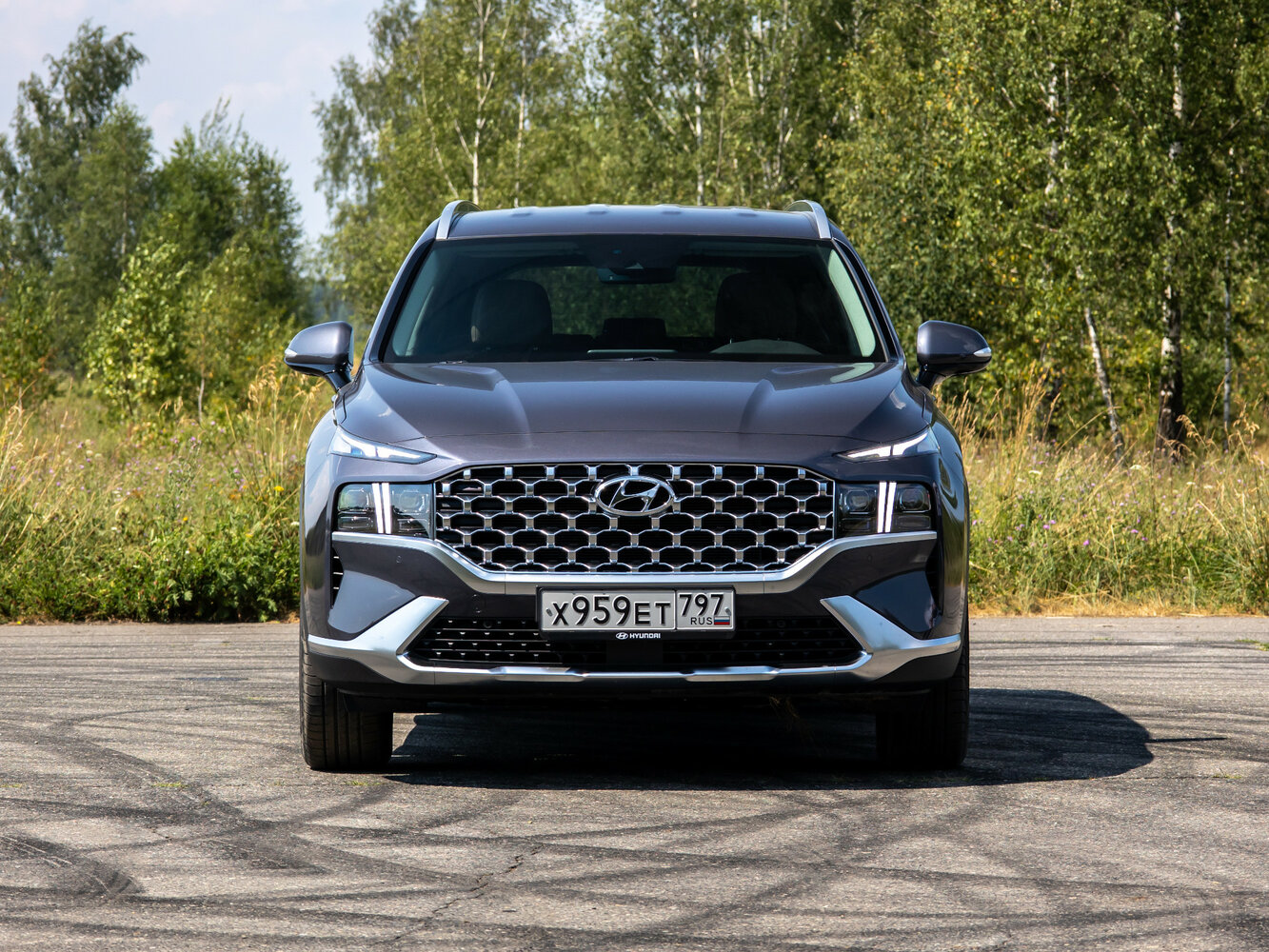 Hyundai Santa Fe IV Рестайлинг, 2021, фото 9