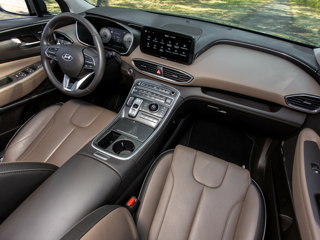 Hyundai Santa Fe IV Рестайлинг, 2021, фото 4