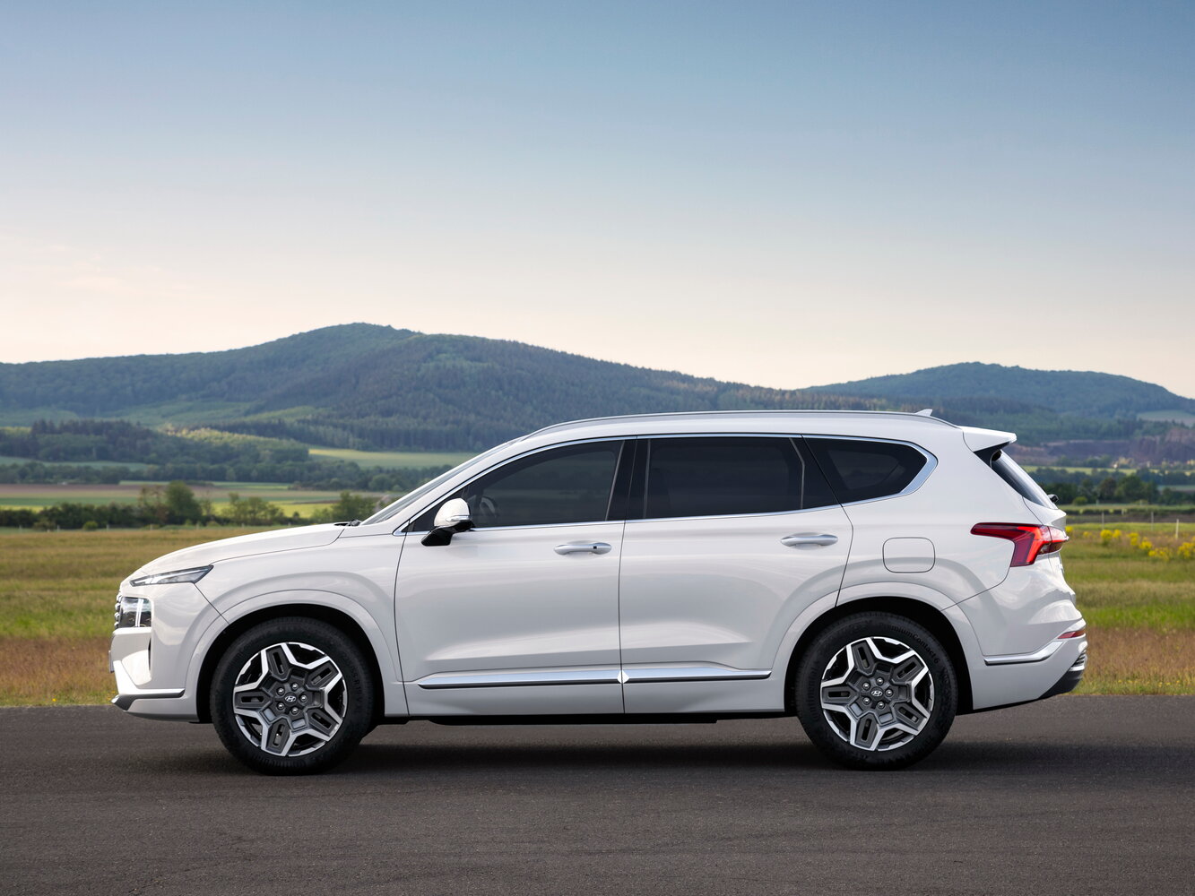 Hyundai Santa Fe IV Рестайлинг, 2021, фото 8