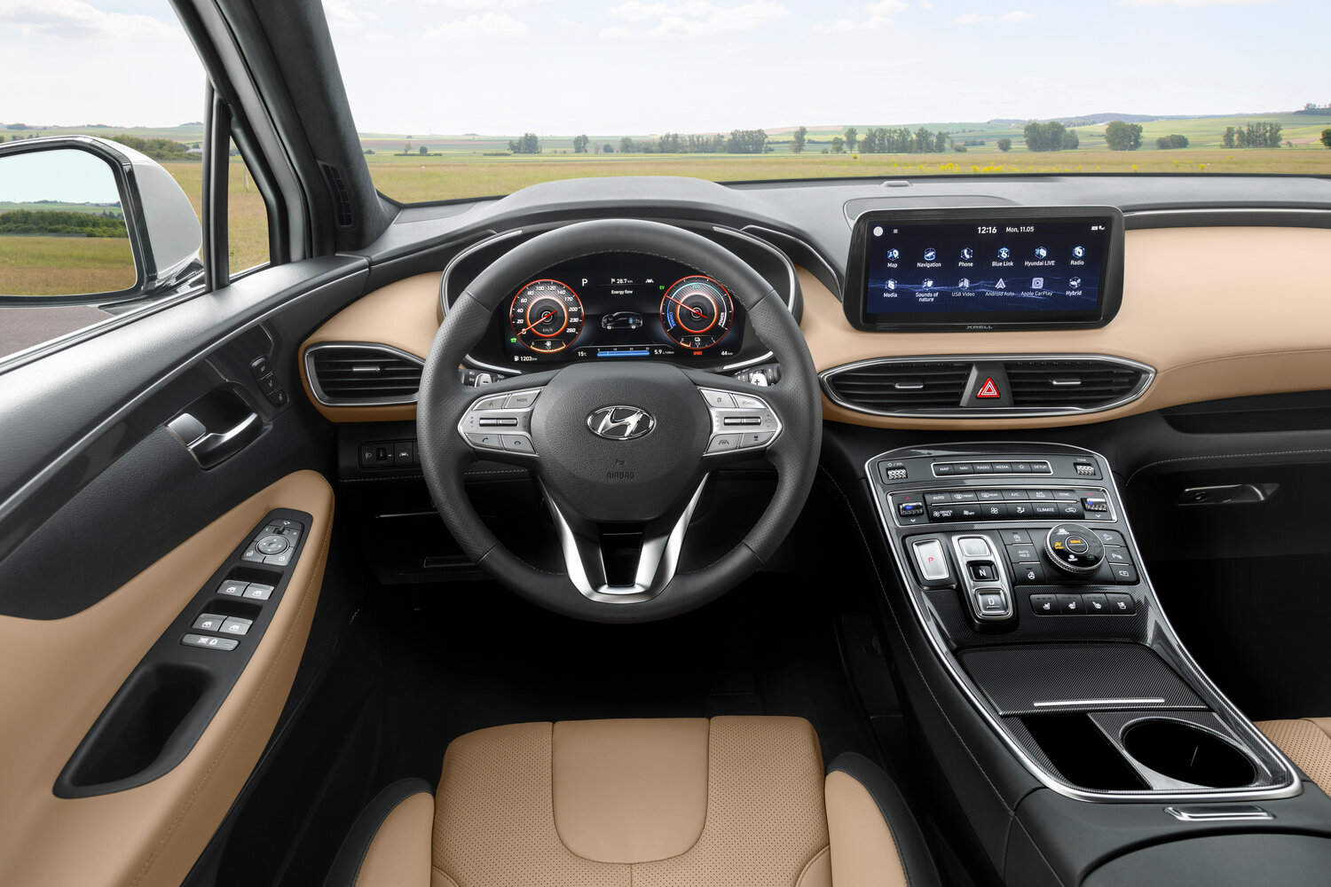 Hyundai Santa Fe IV Рестайлинг, 2021, фото 15