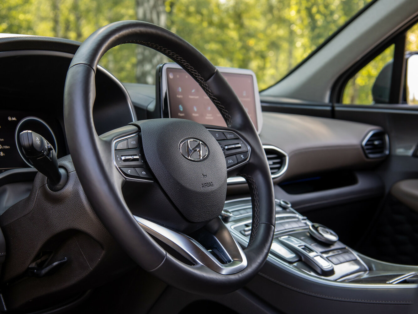 Hyundai Santa Fe IV Рестайлинг, 2021, фото 12