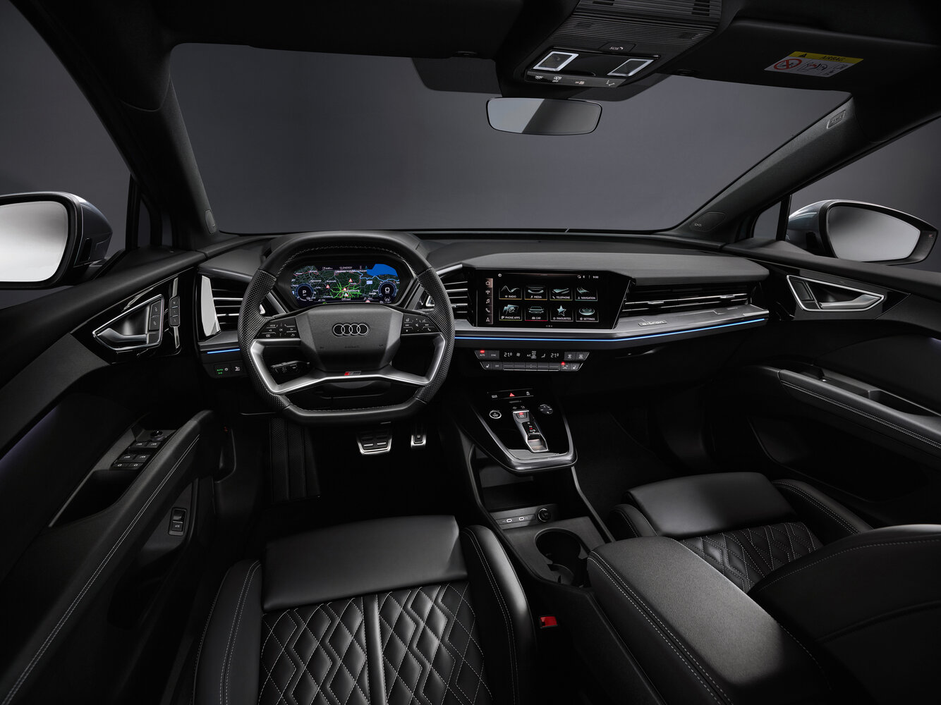 Audi Q4 e-tron I, 2023, фото 10