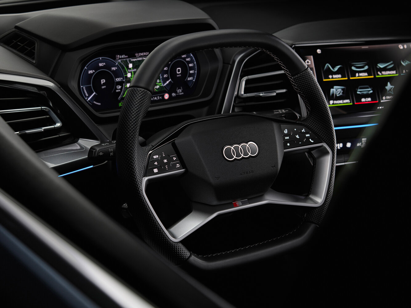 Audi Q4 e-tron I, 2023, фото 13