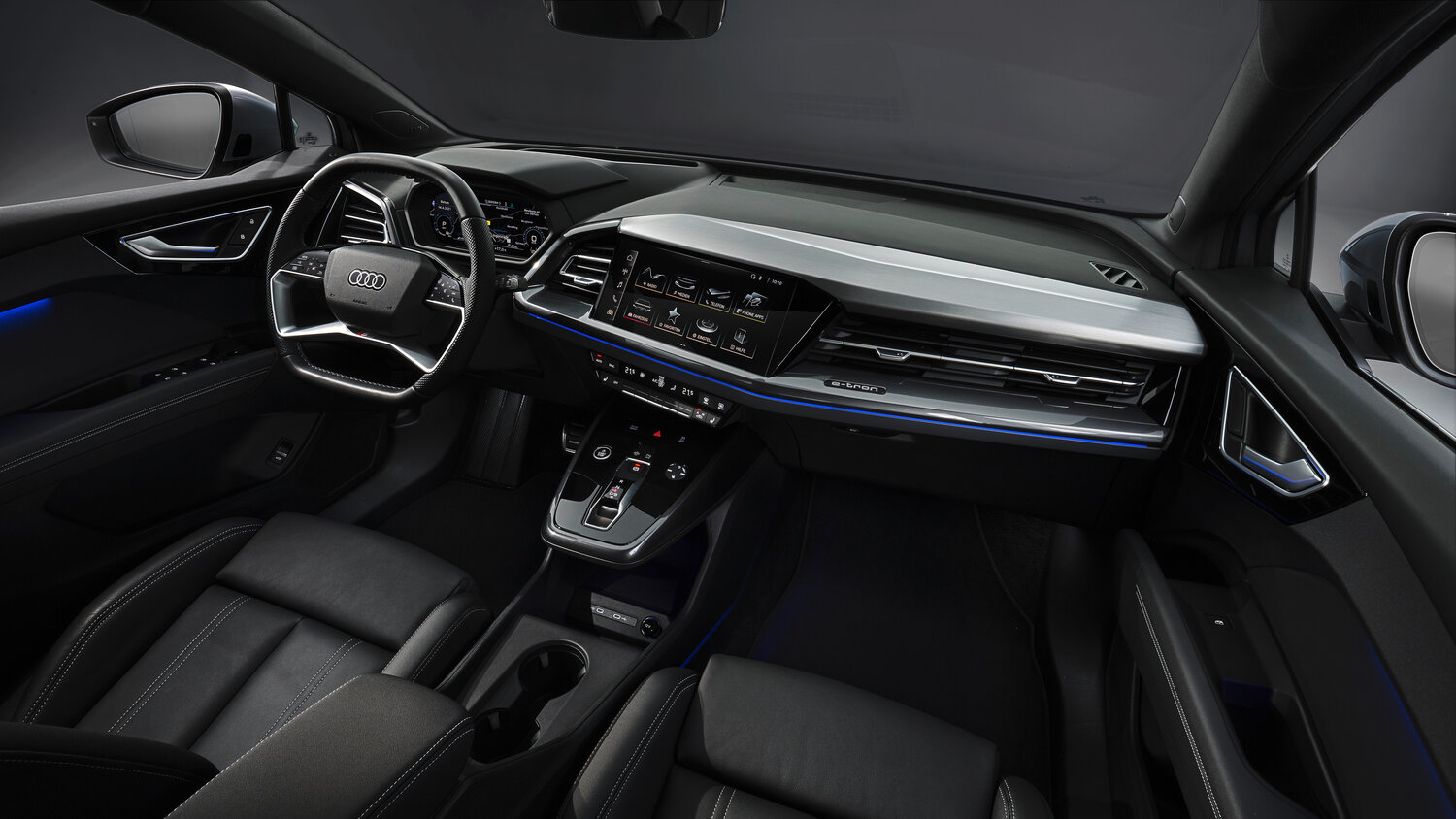 Audi Q4 Sportback e-tron I, 2023, фото 14