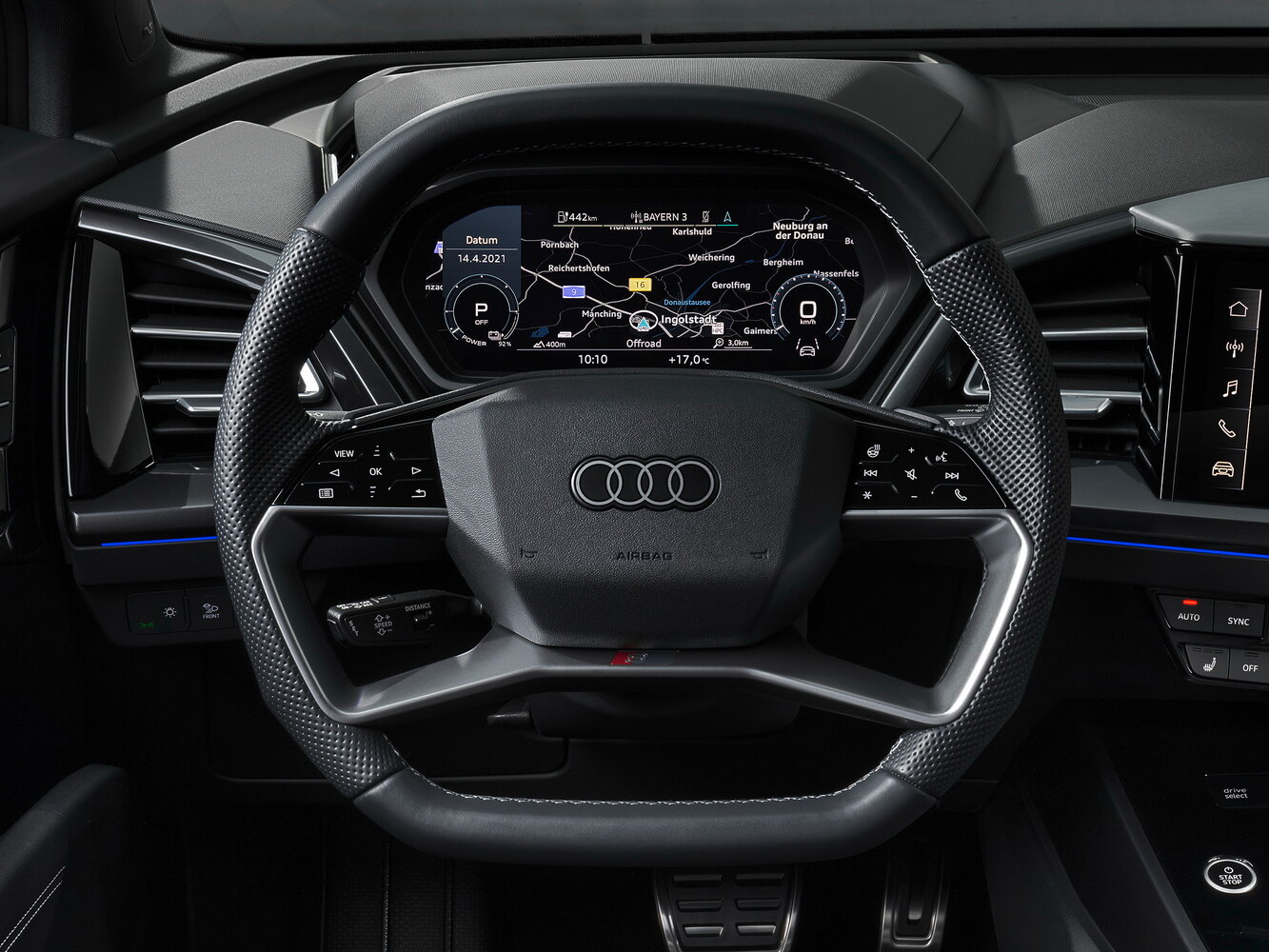 Audi Q4 Sportback e-tron I, 2023, фото 10