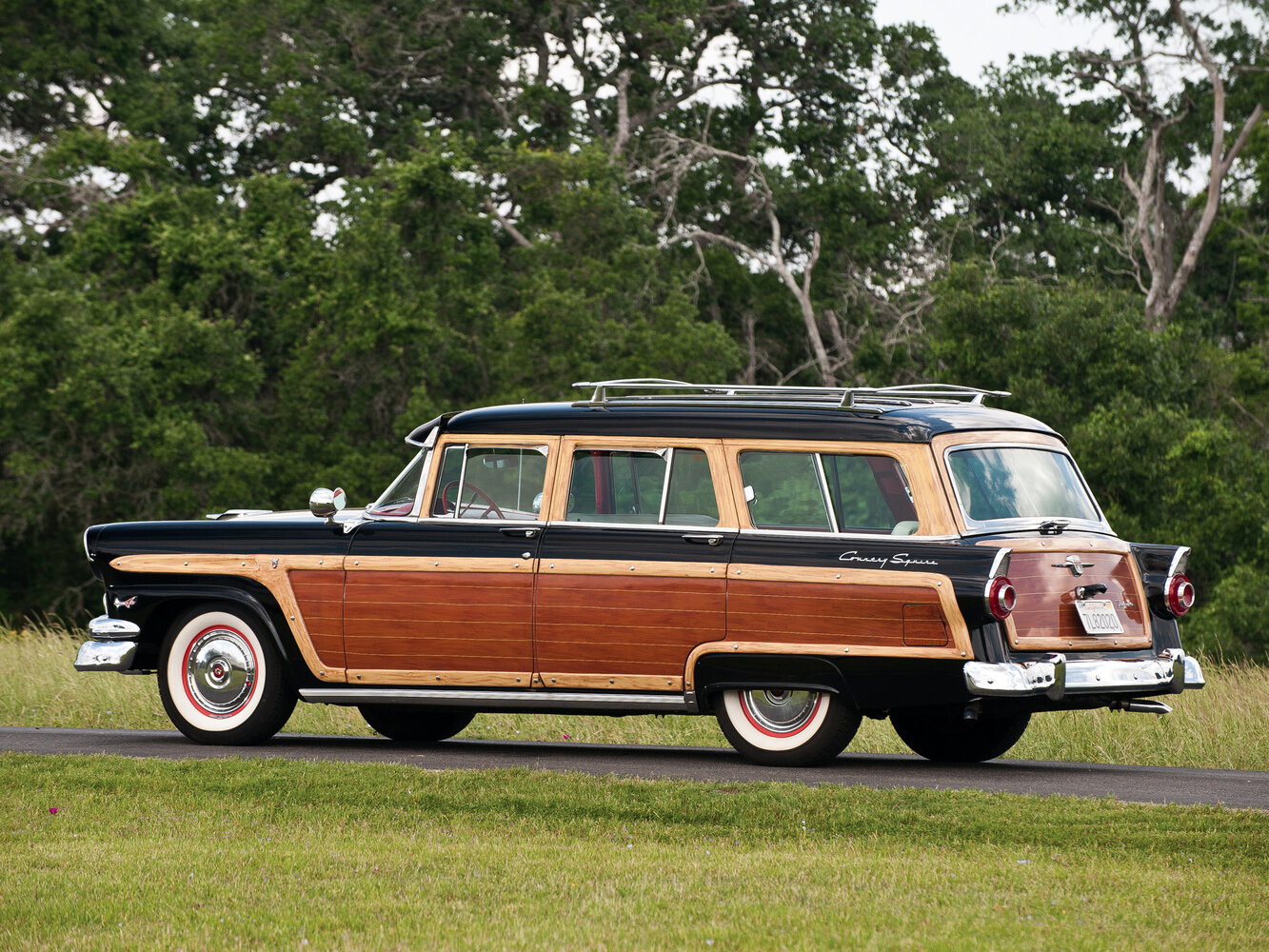 Ford Country Squire III, 1956, фото 4