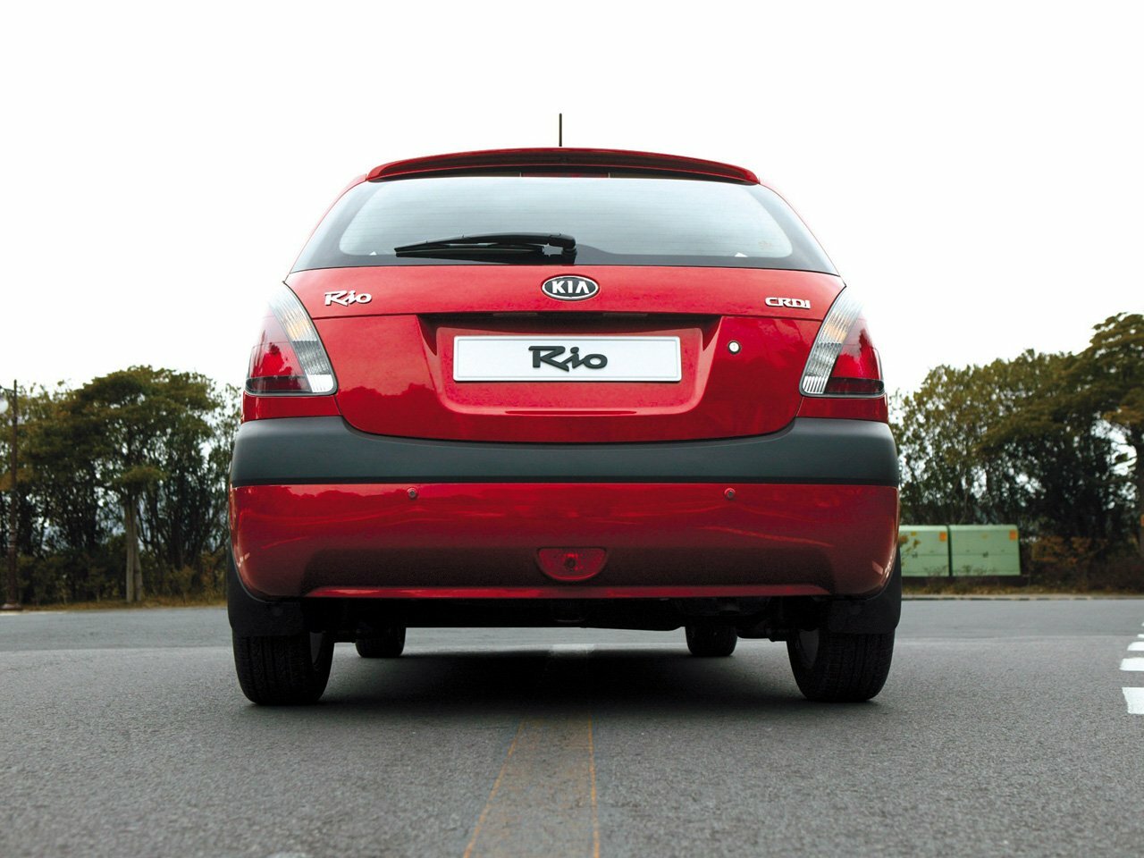 Kia Rio II, 2007, фото 11