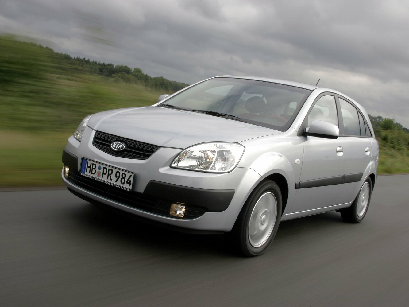 Kia Rio II, 2007, фото 4