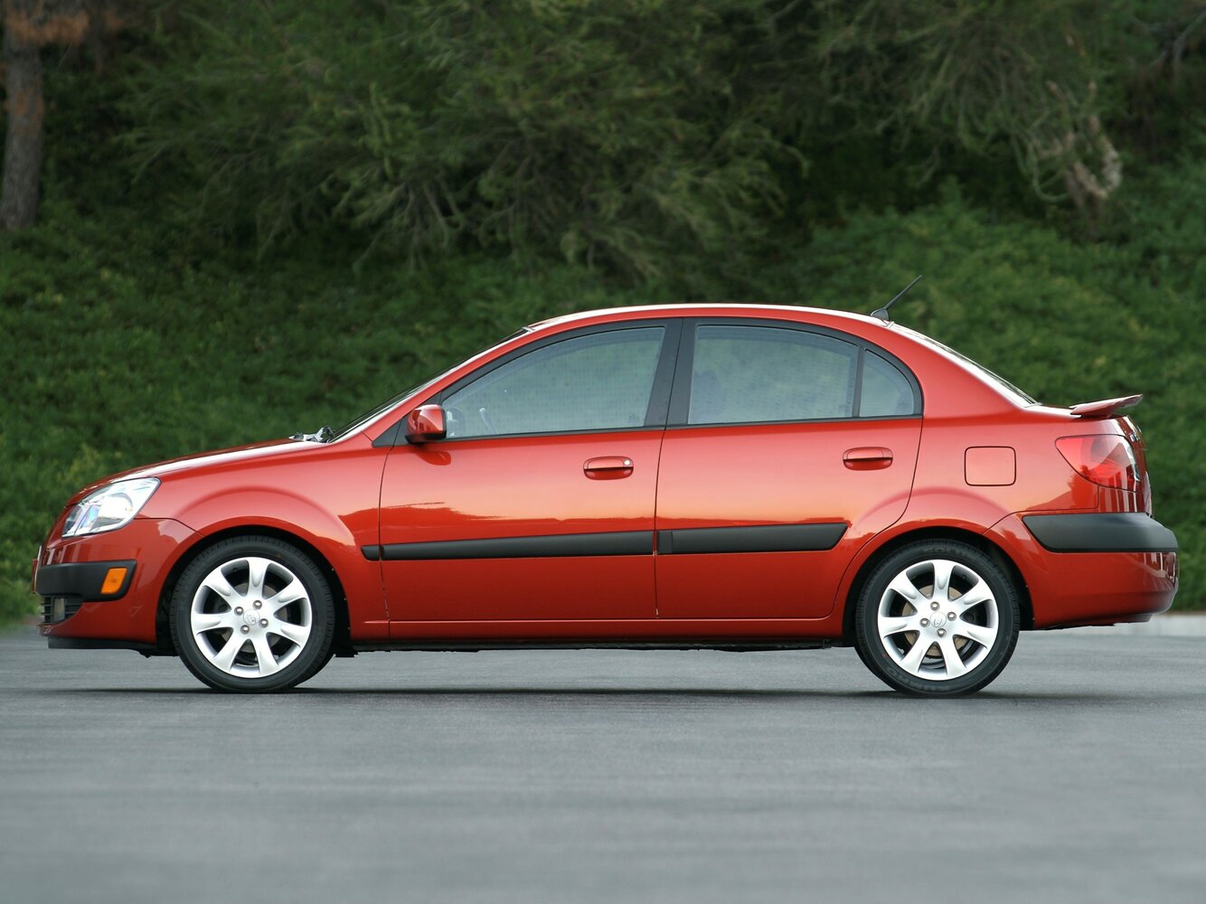 Kia Rio II, 2007, фото 4