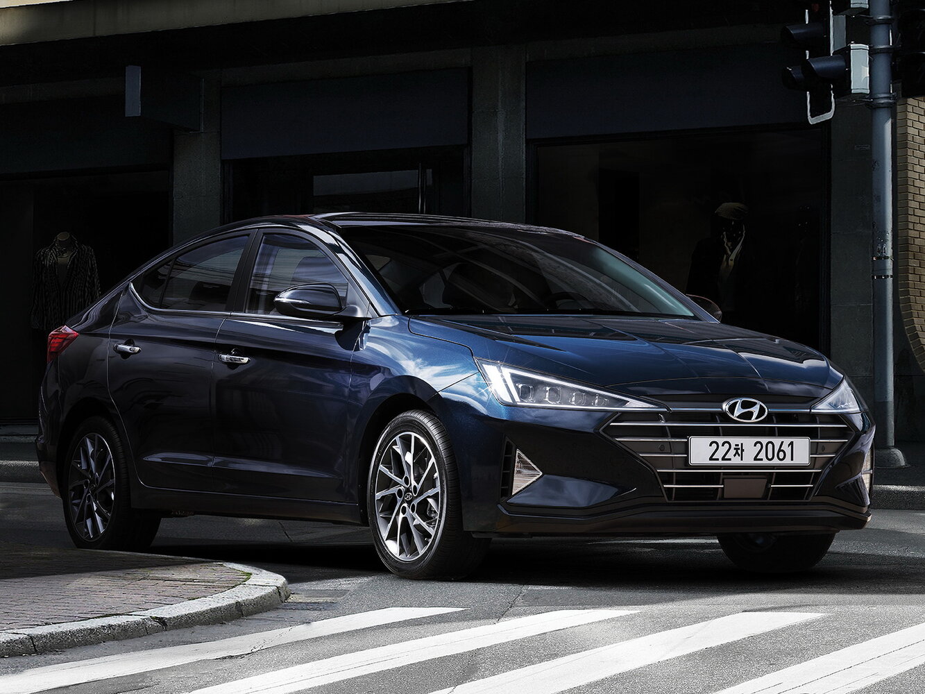 Hyundai Avante VI Рестайлинг, 2019, фото 8
