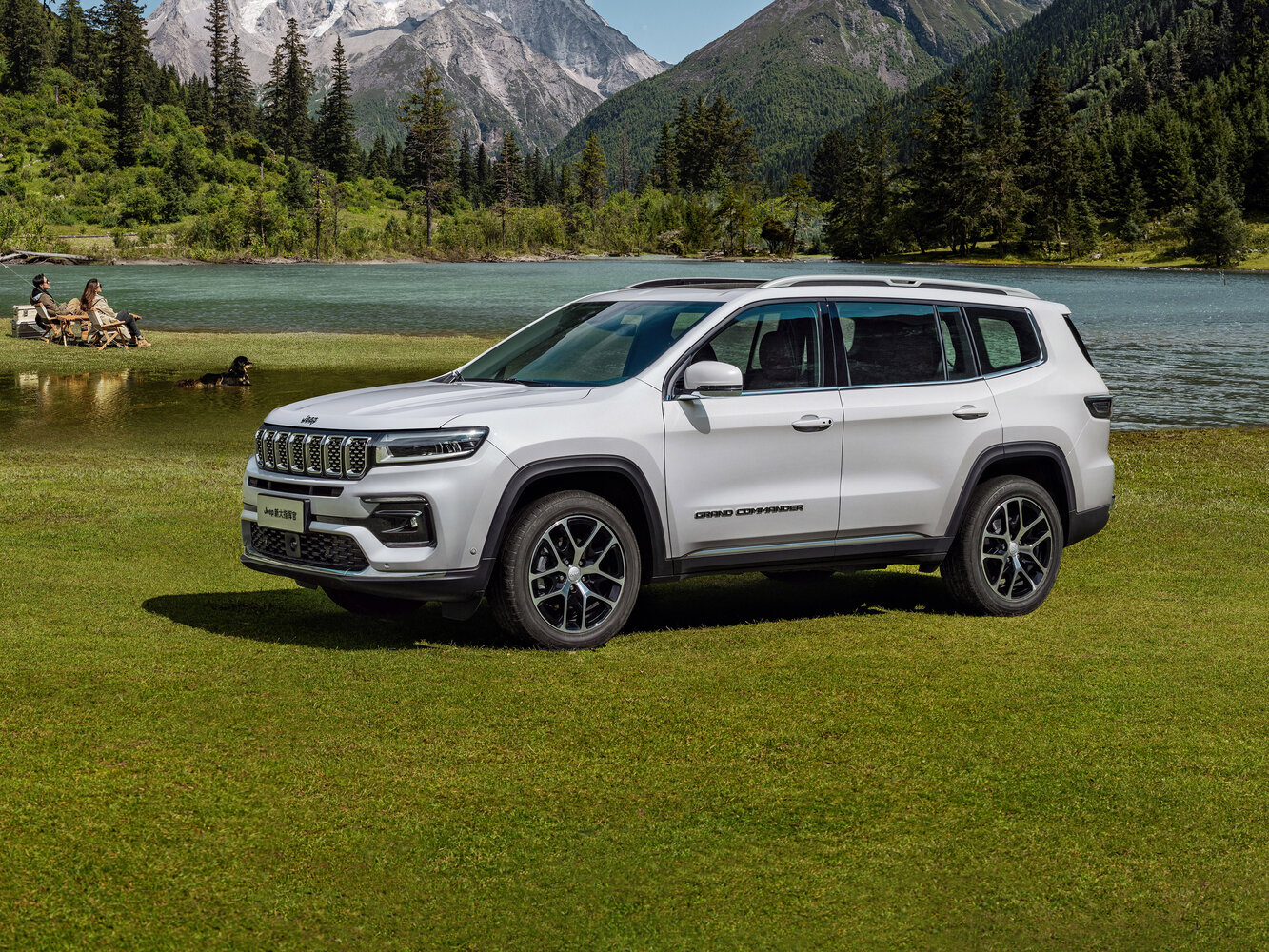 Jeep Grand Commander I (K8) Рестайлинг, 2021, фото 3