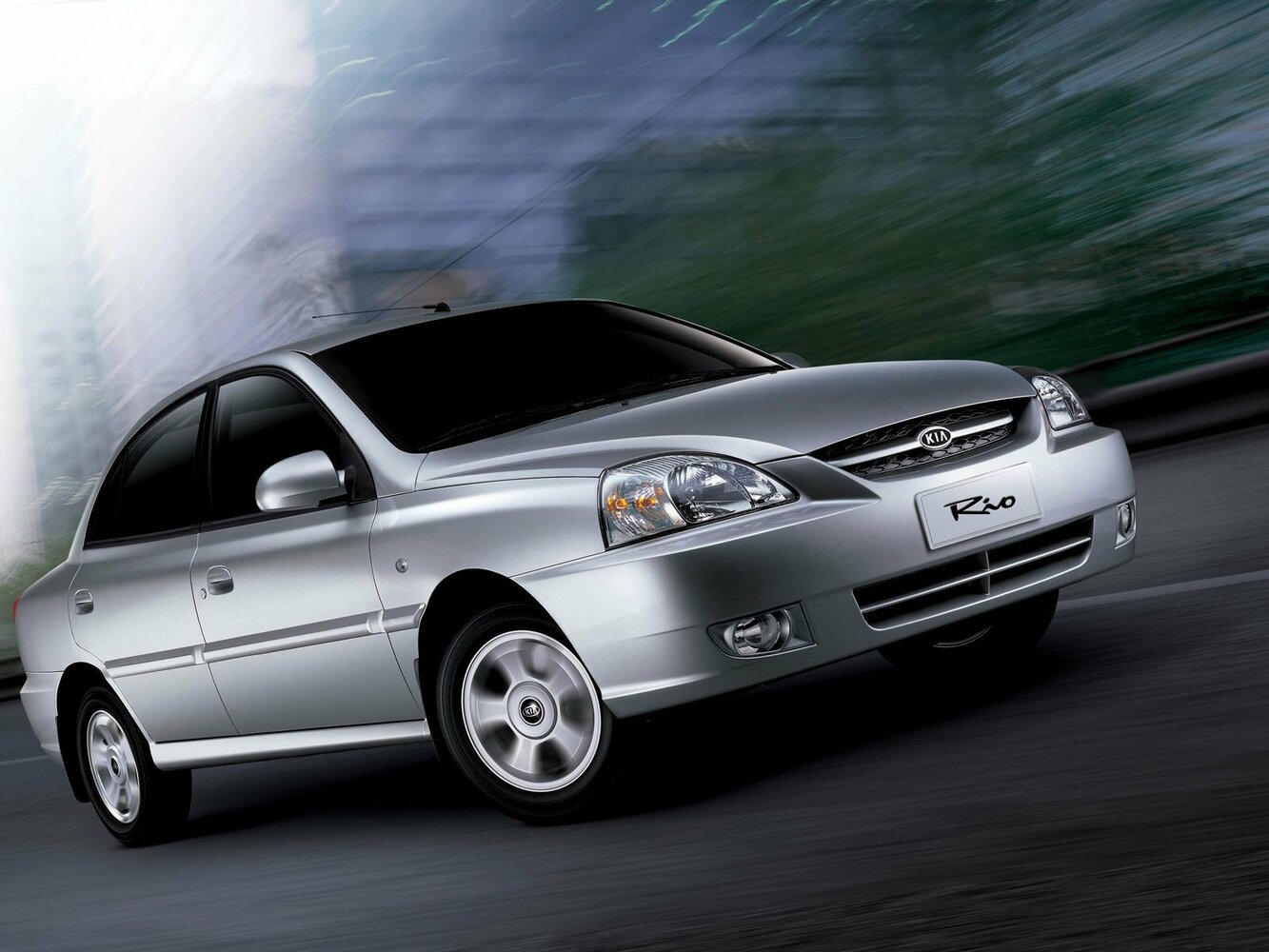 Kia Rio I Рестайлинг, 2004, фото 3