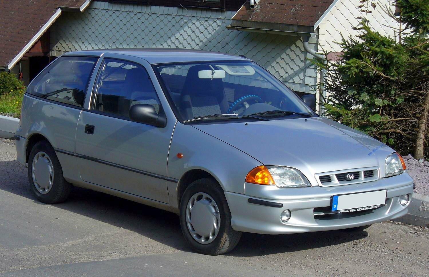 Subaru Justy II, 1996, фото 1