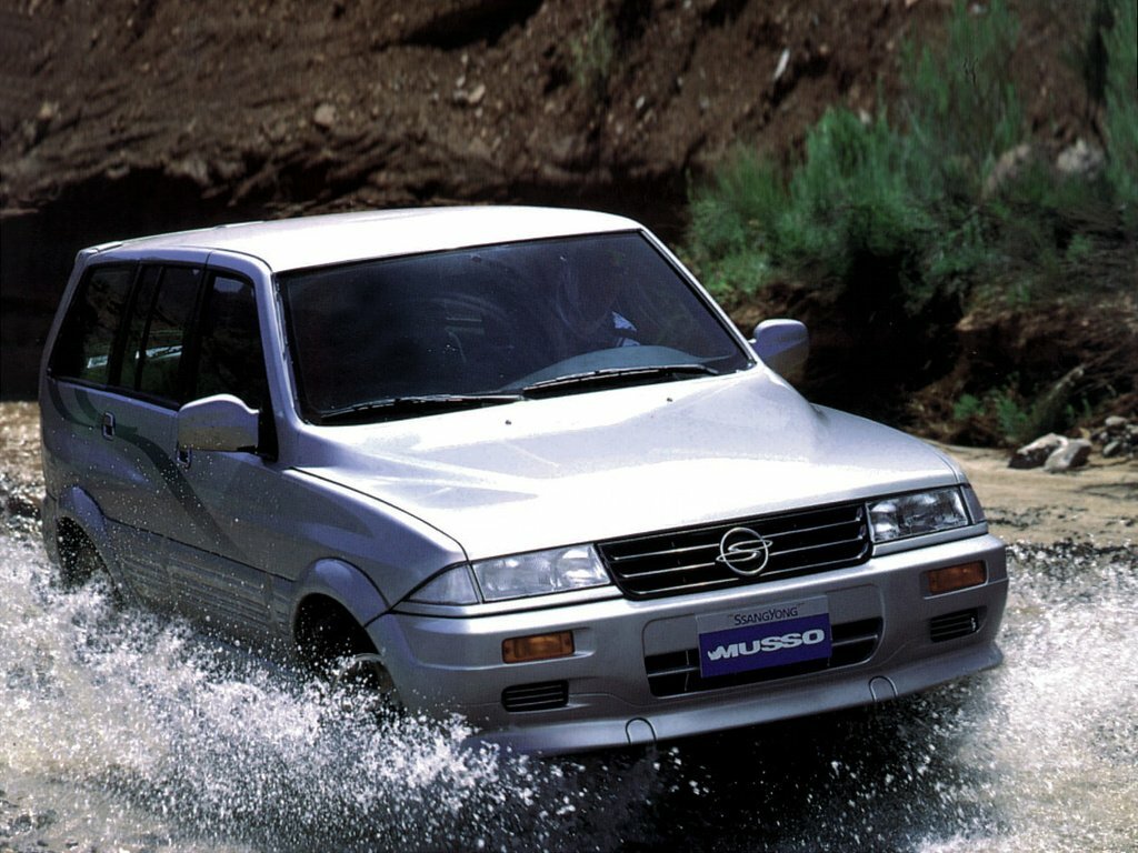 SsangYong Musso I, 1996, фото 2