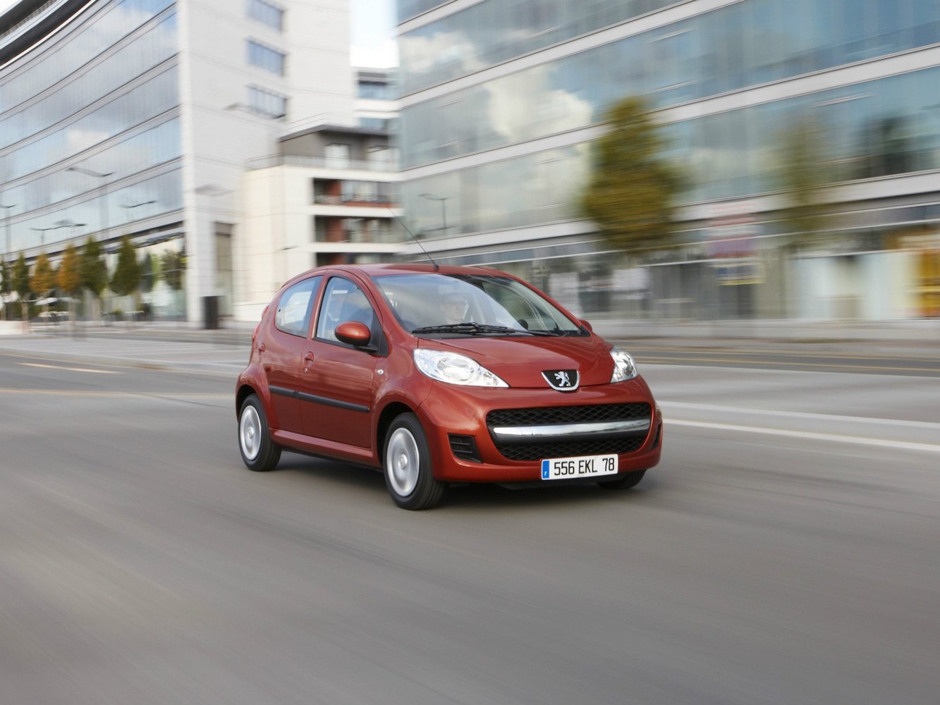 Peugeot 107 I Рестайлинг, 2012, фото 2