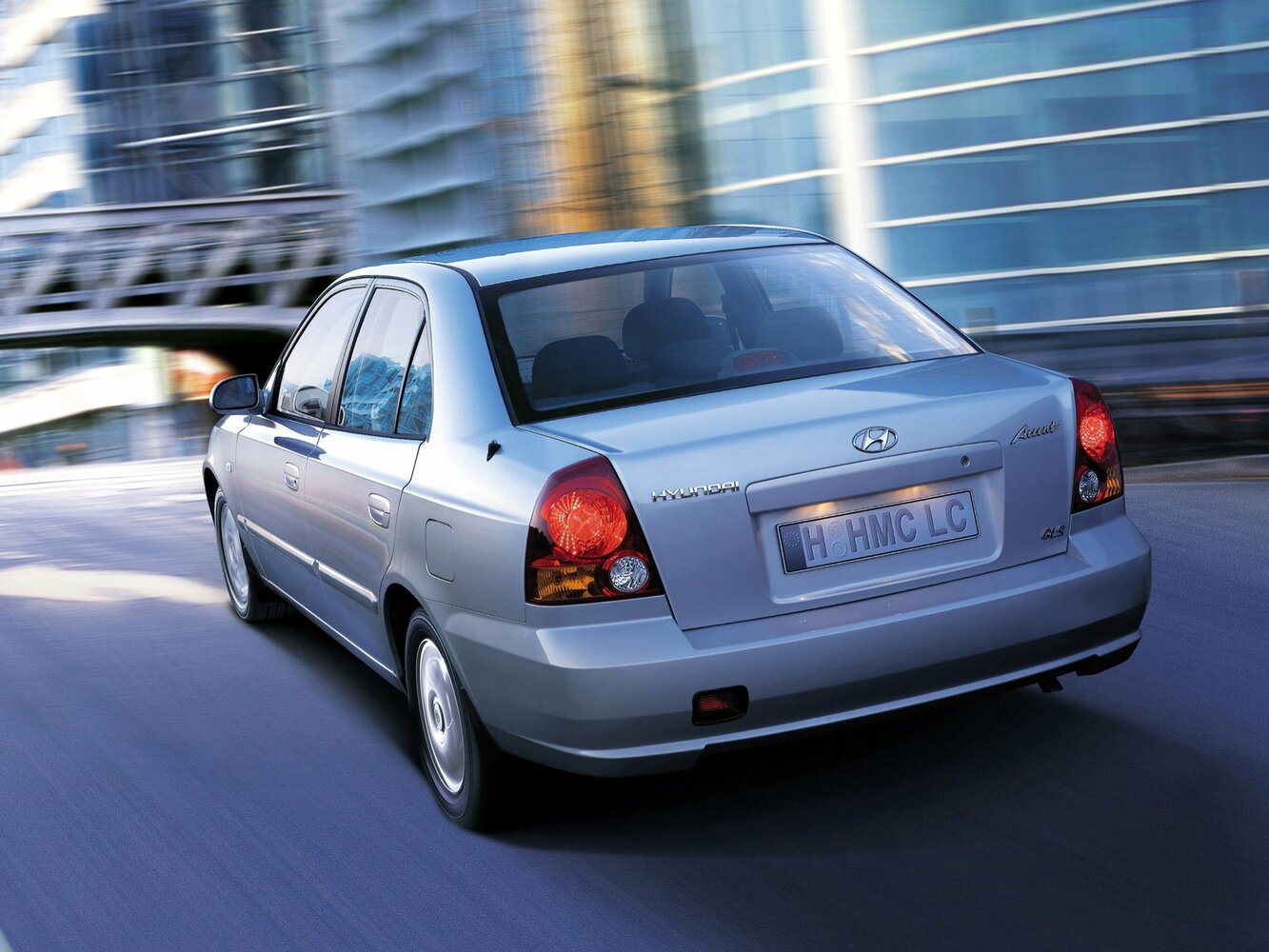 Hyundai Accent II Рестайлинг, 2002, фото 2
