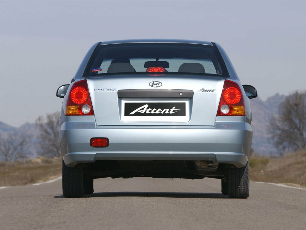 Hyundai Accent II Рестайлинг, 2002, фото 5